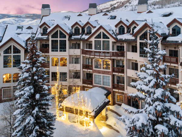 Ski in ski out first floor unit by Village